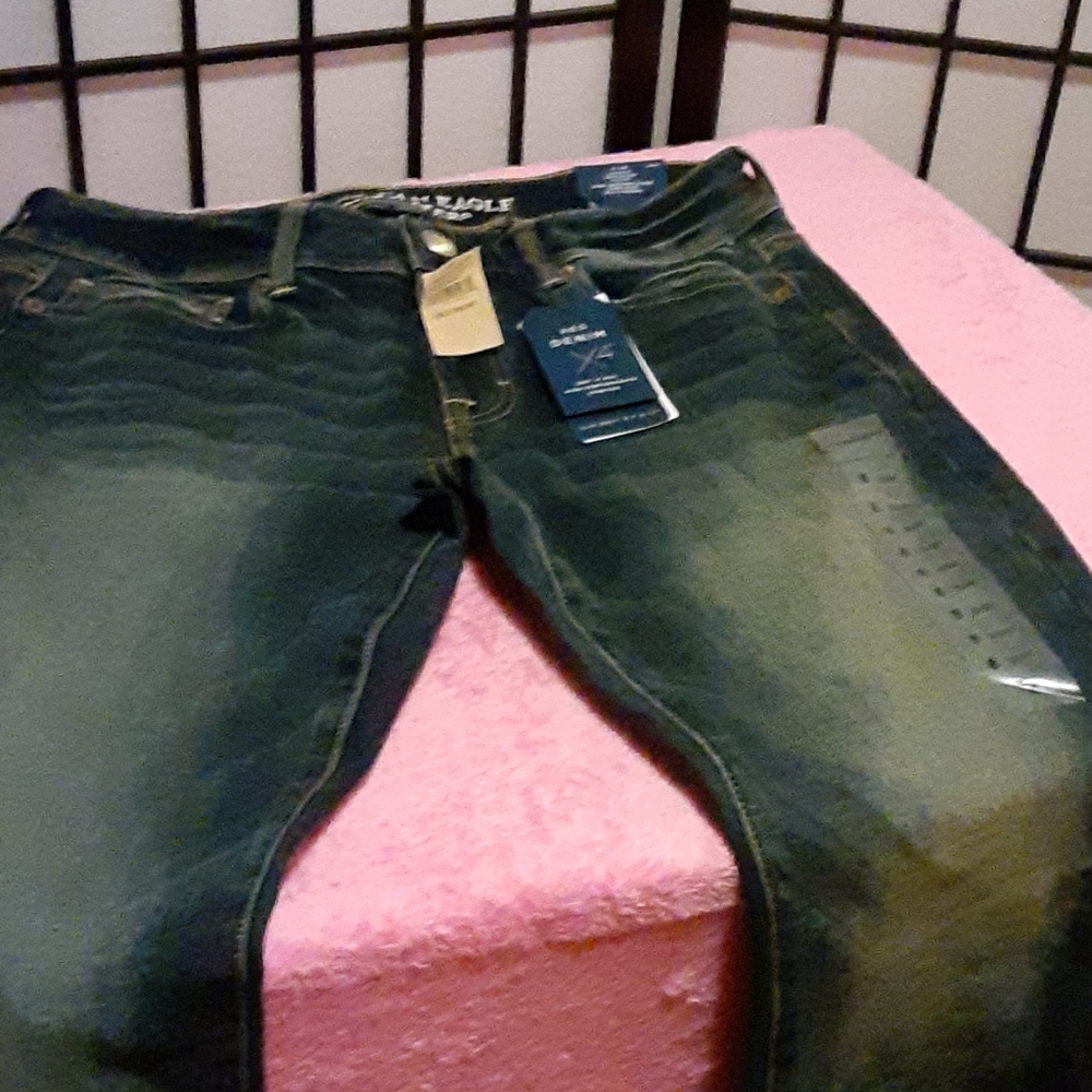 add on $25 - Kick boot 360 4-way stretch distressed
